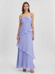 Amur Ruffle Maxi Dress - Image 1 of 6