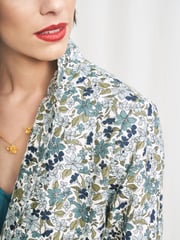 Seasalt Cornwall White Erica Blazer - Image 6 of 9
