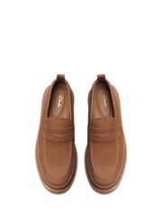 Clarks Brown Nubuck Badell Step Shoes - Image 2 of 7