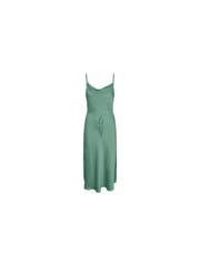 Y.A.S Green Satin Cowl Neck Slip Dress - Image 5 of 5