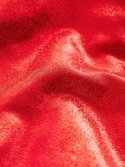 Scarlet Glitter Red Bow Back Glitter Mini Dress - Image 3 of 7