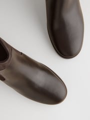 Chocolate Brown Forever Comfort® Buckle Ankle Boots - Image 6 of 8