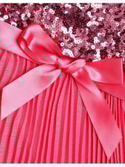 Monsoon Pink Sequin Pleated Truth Dress - Image 3 of 3