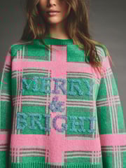 Green Knitted Christmas Jumper - Image 5 of 8