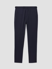 Reiss Bright Blue Destiny Wool Side Adjuster Slim Fit Trousers - Image 2 of 6