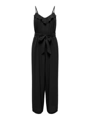 ONLY Black Ruffle Cami Tie Front Jumpsuit - Image 5 of 6