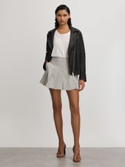 Anna Quan Pleated Mini Skirt - Image 3 of 5