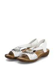 Rieker Womens Elastic Stretch Sandals - Image 3 of 7