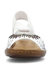 Rieker Womens Elastic Stretch Sandals - Image 5 of 7