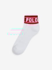 Polo Ralph Lauren Multi Boys Stripe 100% Cotton Socks 6 Pack - Image 5 of 7