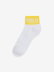 Polo Ralph Lauren Multi Boys Stripe 100% Cotton Socks 6 Pack - Image 6 of 7