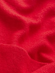 Red Textured Boucle Jacket With Wool - Image 6 of 6