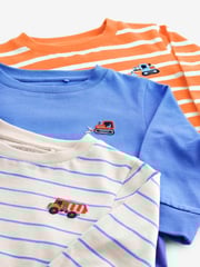 Multi Long Sleeve T-Shirts 3 Pack (3mths-7yrs) - Image 6 of 7