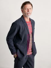 Seasalt Cornwall Blue Mens Tollgate Jacket - Image 1 of 4