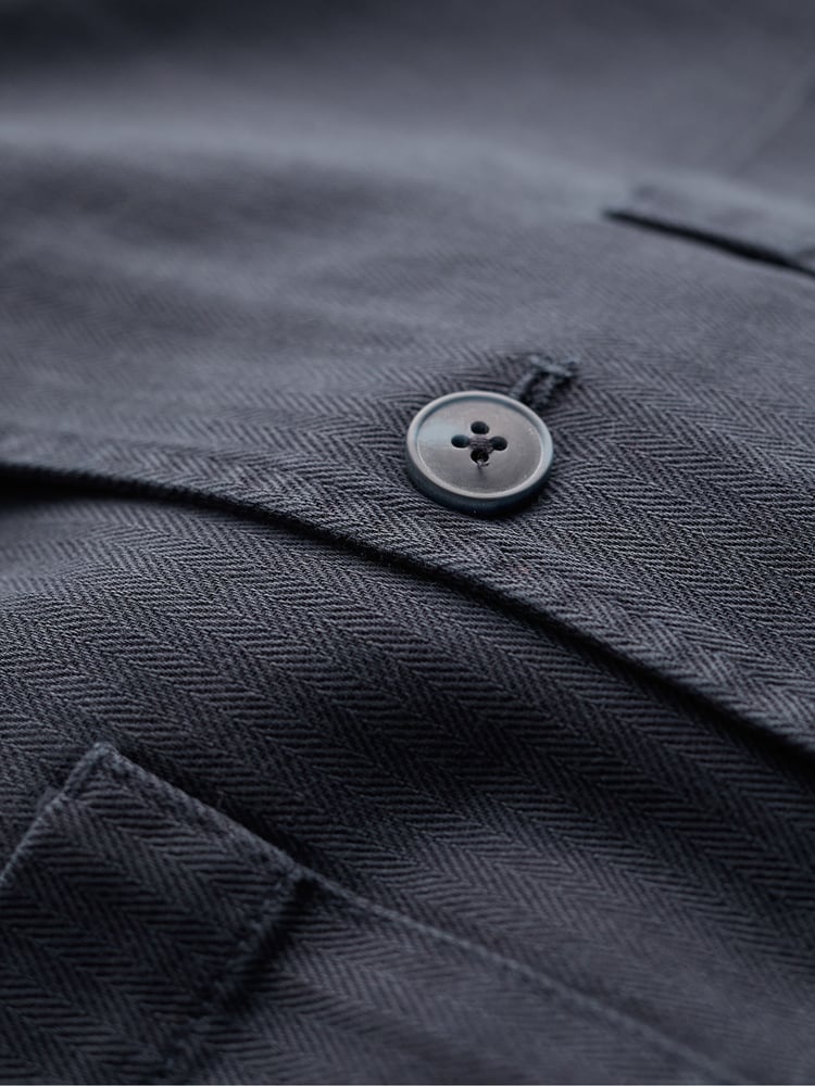 Seasalt Cornwall Blue Mens Tollgate Jacket - Image 4 of 4 Seasalt Cornwall Blue Mens Tollgate Jacket - Image 4 of 4
