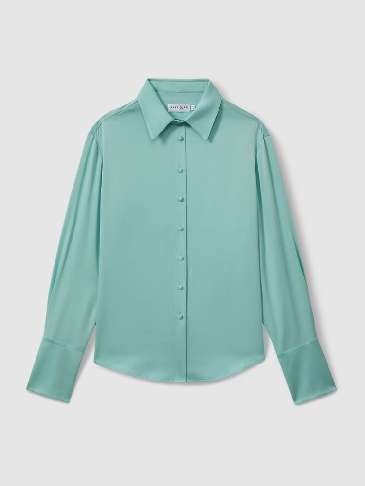 Anna Quan Japanese Satin Shirt - Image 2 of 5