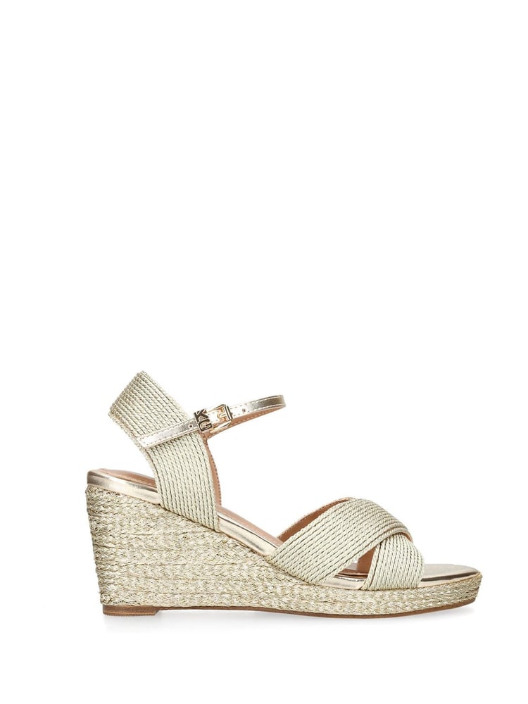 KG Kurt Geiger Gold Dreya Sandals - Image 2 of 5