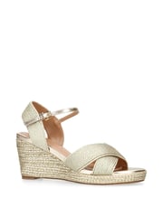 KG Kurt Geiger Gold Dreya Sandals - Image 3 of 5