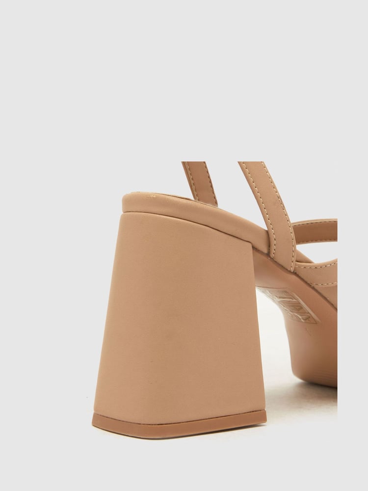 Schuh Star Strappy Platform Heels - Image 4 of 4 Schuh Star Strappy Platform Heels - Image 4 of 4
