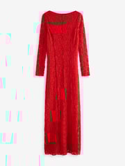Scarlet Long Sleeve Lace Maxi Dress - Image 5 of 6