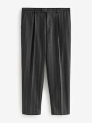 Black EDIT Stripe Suit Trousers - Image 3 of 6