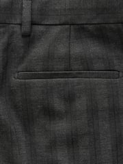 Black EDIT Stripe Suit Trousers - Image 5 of 6