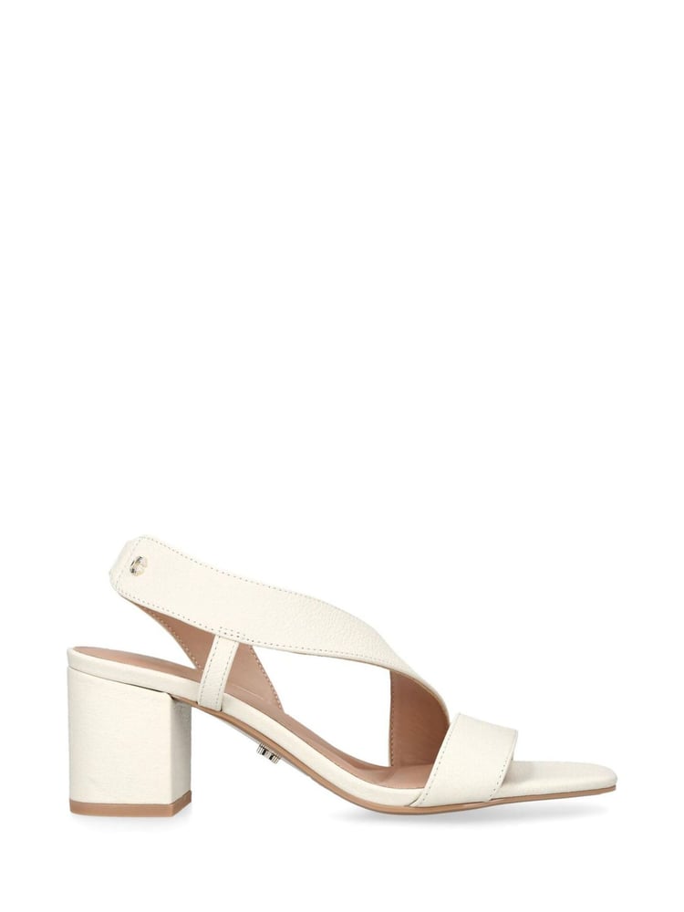 Carvela Cream Gala Block 60 Sandals - Image 2 of 5 Carvela Cream Gala Block 60 Sandals - Image 2 of 5