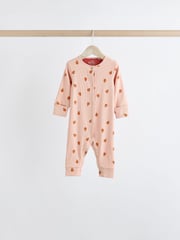 Green/Orange Floral 4 Pack Baby Footless Sleepsuits (0mths-3yrs) - Image 7 of 14