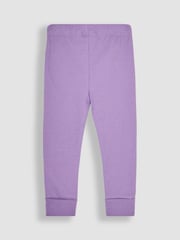 JoJo Maman Bébé Lilac Purple 2-Pack Rib Leggings - Image 3 of 7