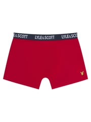 Lyle & Scott White Underwear Boys Markus Trunks 3 Pack - Image 2 of 4