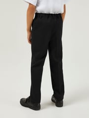 Trutex Boys Regular Leg Black 2 Pack School Trousers - Image 2 of 5