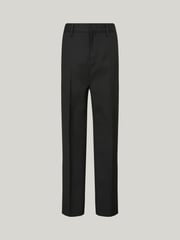 Trutex Boys Regular Leg Black 2 Pack School Trousers - Image 4 of 5