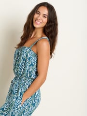 Brakeburn Green Willow 100% Cotton Jumpsuit - Image 5 of 5