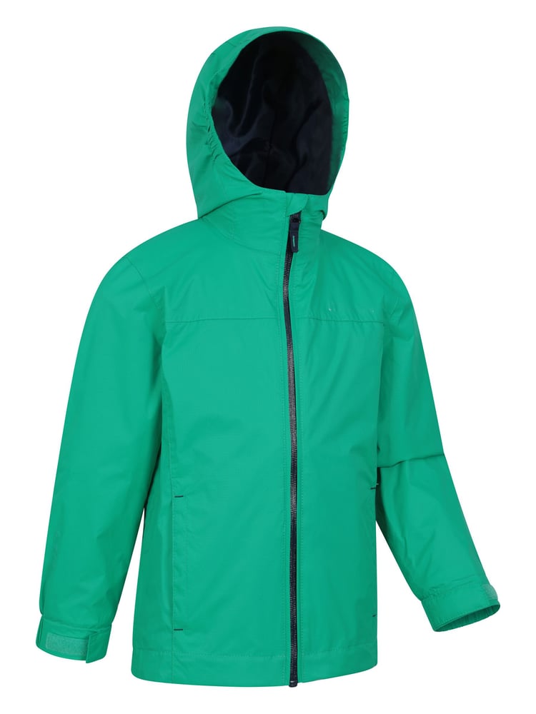 Mountain Warehouse Green Kids Torrent Waterproof Jacket - Image 2 of 5