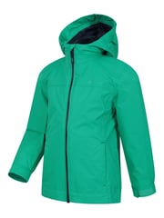 Mountain Warehouse Green Kids Torrent Waterproof Jacket - Image 3 of 5