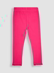 JoJo Maman Bébé Plum Purple 2-Pack Rib Leggings - Image 2 of 7
