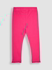 JoJo Maman Bébé Plum Purple 2-Pack Rib Leggings - Image 3 of 7