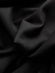 Black Long Sleeve Slinky Slash Neck Dress - Image 5 of 9