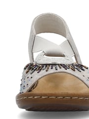 Rieker Womens Elastic Stretch Sandals - Image 5 of 7