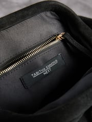 Black Tabitha Simmons Marija Leather Tassel Clutch Bag - Image 9 of 9
