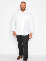 BadRhino Big & Tall Black Stretch Regular Fit Trousers - Image 2 of 3