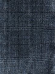 Blue Nova Fides Slim Fit Brushed Check Suit Trousers - Image 8 of 10