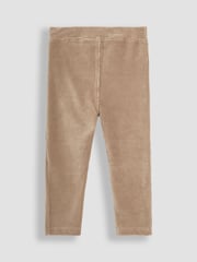 JoJo Maman Bébé Green & Fawn Brown 2-Pack Jersey Cord Jeggings - Image 5 of 7