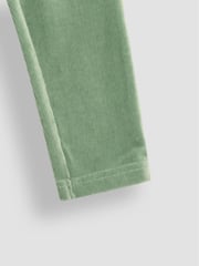 JoJo Maman Bébé Green & Fawn Brown 2-Pack Jersey Cord Jeggings - Image 6 of 7