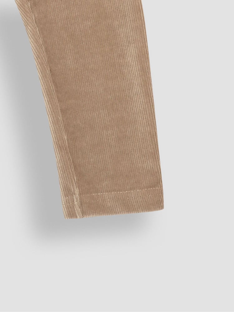 JoJo Maman Bébé Green & Fawn Brown 2-Pack Jersey Cord Jeggings - Image 7 of 7