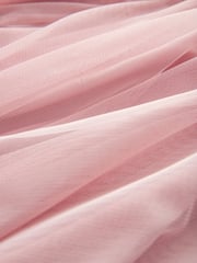 Pink Mesh Maxi Skirt - Image 7 of 8
