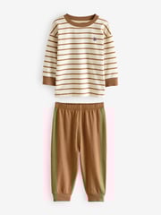 Red/Purple Stripes Snuggle Pyjamas 3 Pack (9mths-12yrs) - Image 6 of 8