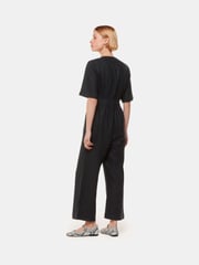 Whistles Black Linen Cosima Jumpsuit - Image 2 of 5