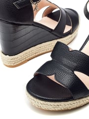 Moda In Pelle Rikolia Wedge Sandals - Image 4 of 4