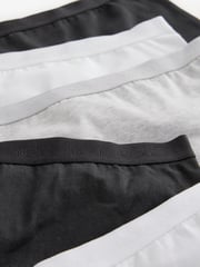 Black/White Boxer Short Briefs 5 Pack (2-16yrs) - Image 6 of 7